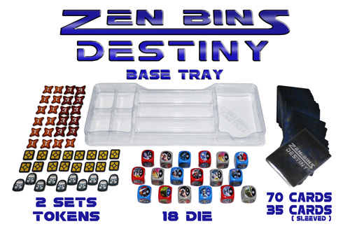 Zen Bins Base Tray Layout